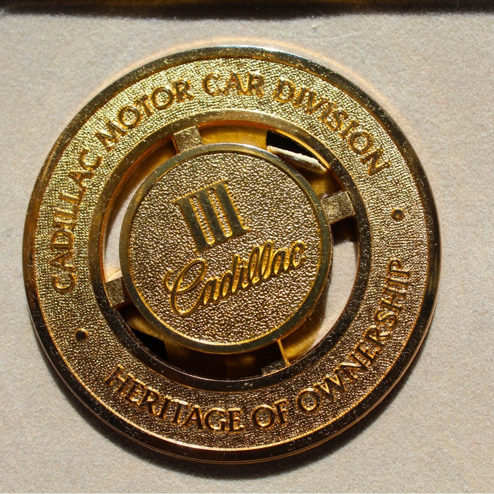 Cadillac heritage of ownership with mounting kit